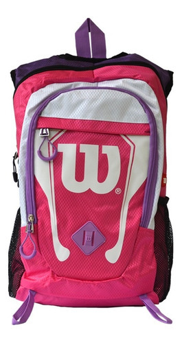 Mochila Wilson Running Bici Trekking Liviana Correr Mujer Color Rosa