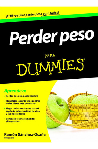 Perder Peso Para Dummies De Ramón Sánchez-ocaña - Papf 