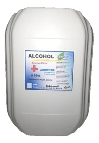 Alcohol Etilico 96% X 20 Lts