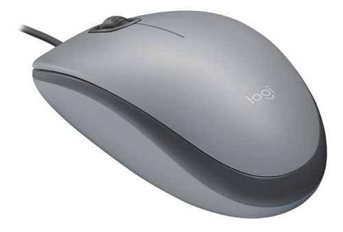 Mouse Logitech M110 Silent - 1000dpi - Cinza - 910-005494