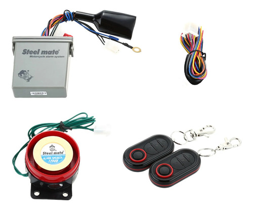 Alarma Antirrobo 986e Control Moto Scooter Inmovilizador Msi