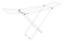 Comprar Tender acero ropa pintado blanco con alas plegable de pie desplegado 184 cm x 37 cm x 85 cm Hogar actual