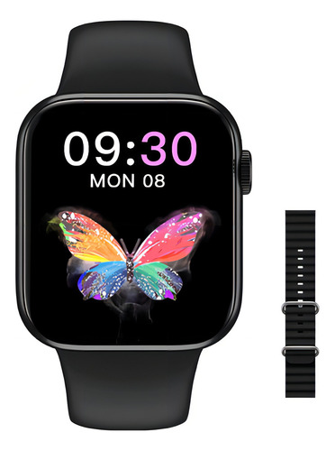 Relógio Smartwatch S28 Pro Esportes E Bem Estar No Seu Pulso Cor Da Pulseira Preto