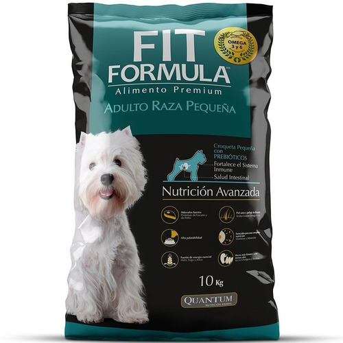 Fit Formula Adulto Raza Pequeña 10 Kg / Catdogshop