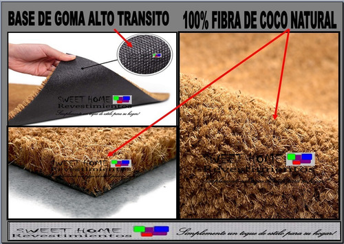 Felpudo - Felpudos - Coco Y Goma.
