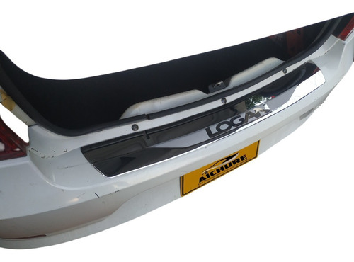 Accesorio Cromado Protector Bumper Renault Logan 2011 - 2015