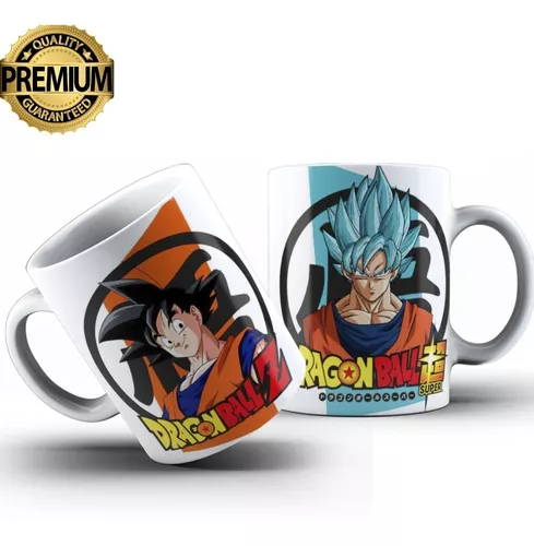 Caneca Personalizada Dragon Ball Z Goku Super Sayajin Azul