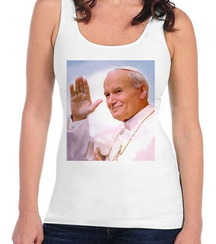 Musculosa Juan Pablo Ii Papa Religion Catolica