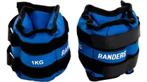 Comprar Tobipesas 1 Par 1kg Tobilleras Y Muñequeras Fitness Randers Color Azul