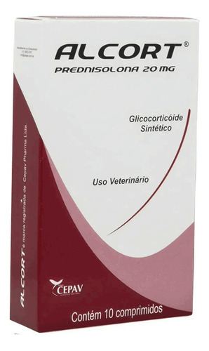 Alcort 20 Mg Anti-inflamatório 10 Comprimidos