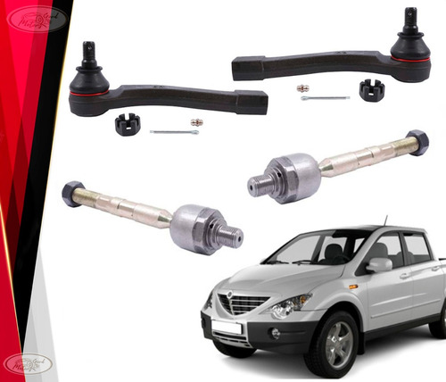 Kit Brazo Axial + Terminal Direcc Ssangyong Actyon 2006/2012