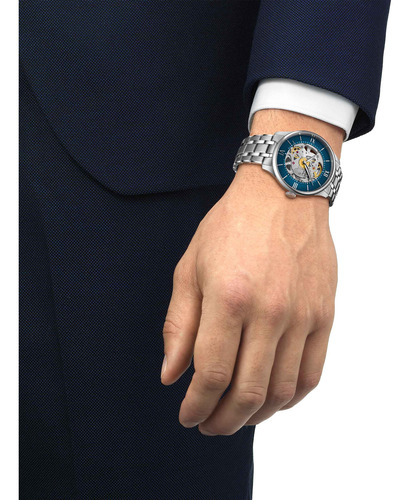 Reloj Tissot Chemin Des Tourelles Skeleton Acero