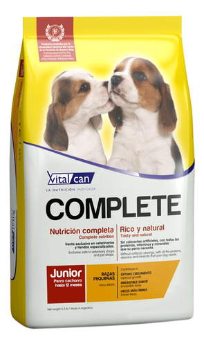 Vital Can Complete Cachorro Raza Pequeña 1.5 Kg