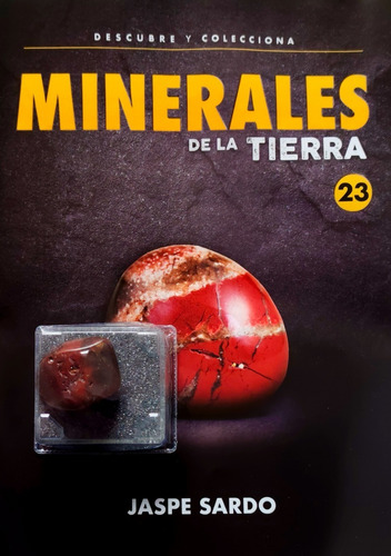 Coleccion Minerales Nº 23 Jaspe Sardo