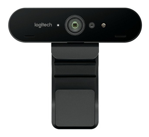 Imagen 1 de 9 de Cámara web Logitech Brio 4K 90FPS color negro