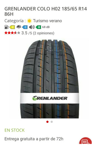 Caucho 175/65r14 Grenlander Colo H01 Triple Aaa Garnt 3 Años