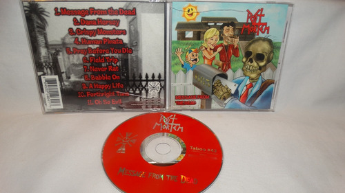 Post Mortem - Message From The Dead (taboo Productions) (Usado)