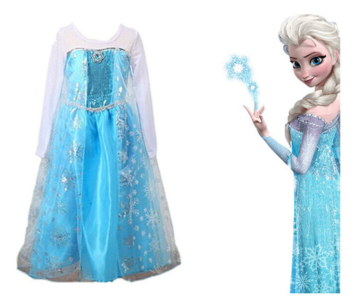 Traje/ Disfraz Elsa Frozen 