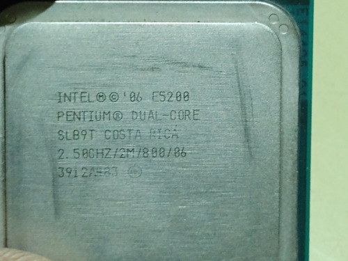 Intel Pentium Dual-core E5200 2.50 Ghz