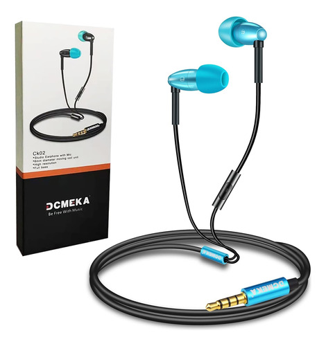 Dcmeka Auriculares Con Cable Con Micrófono, Auriculares Con