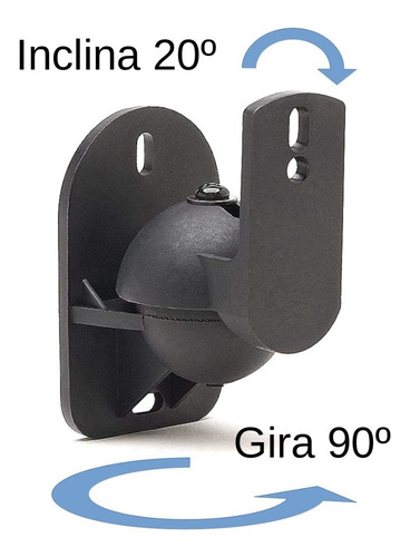 Imagen 4 de 10 de Soporte Base Móvil Para Parlantes Paquete Por 2 Unidades