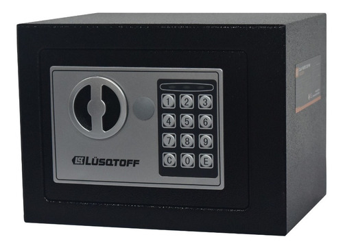 Imagen 1 de 5 de Caja Fuerte Digital Lusqtoff Teclado Numerico + 2 Llaves