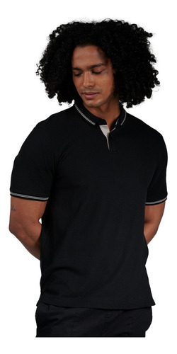 Playera Tipo Polo Hombre Lisa Varios Colores Generra 228704