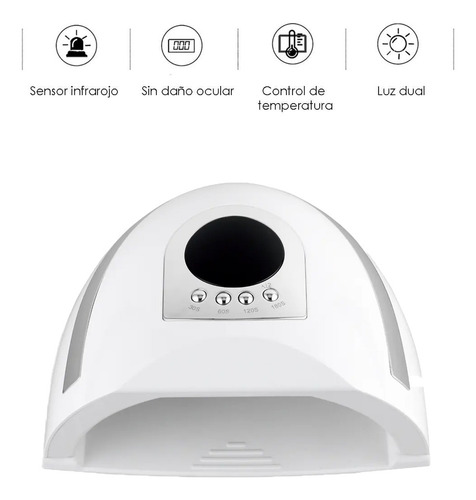 Lámpara Profesional Para Uñas Secadora Uv/ Led 268w