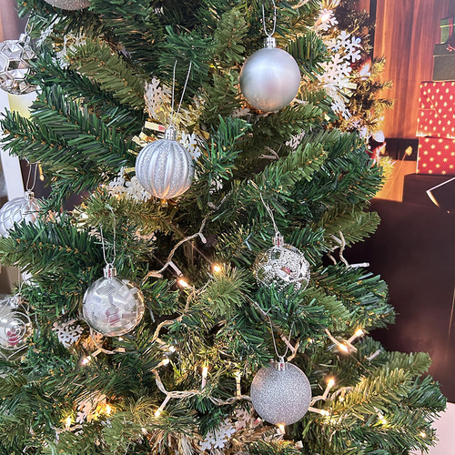 84 Esferas De Navidad Decorativas Adornos Bolas De Navidad