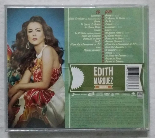 Edith Márquez Emociones Cd + Dvd