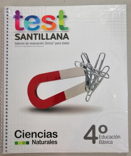 Test Ciencias Naturales 4º Básico Santillana