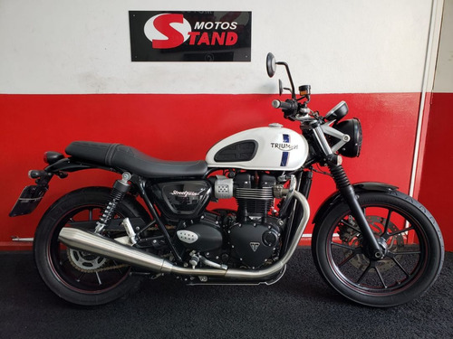 Triumph Street Twin 900 Abs 2019 Branca Branco