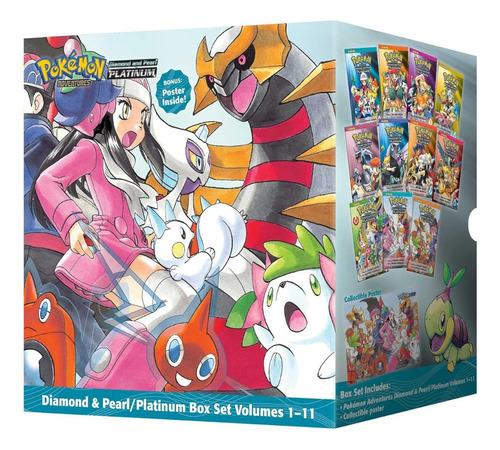 Pokémon Adventures Diamond & Pearl / Platinum Box Set Inglés