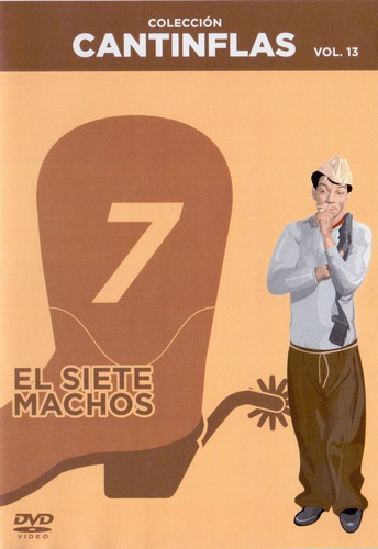 El 7 Machos Coleccion Cantinflas Volumen 13 Pelicula Dvd