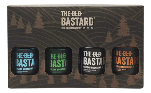 Kit Bastard 4x Variedades Moonshine The Old Bastard