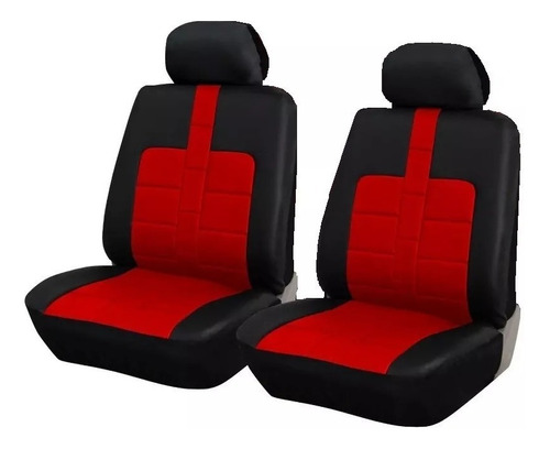 Cubre Asiento Simil Cuero Funda Asiento Auto Negro Pick Up