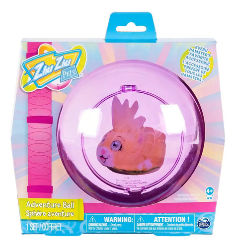 Pelota de aventura rosa de Zhu Zhu Pets