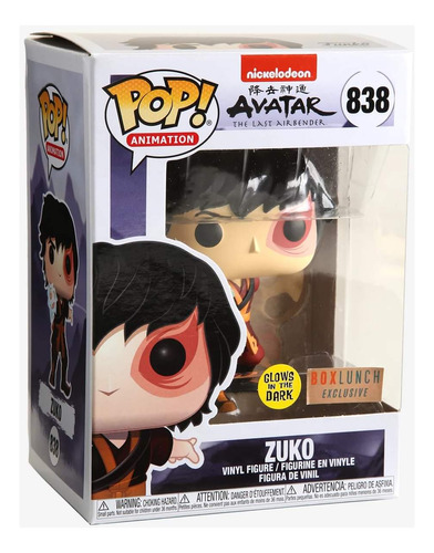 Funko Pop Zuko Avatar