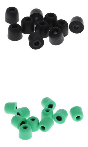 20x Silicona 4.5mm Eartips Bud Earbud Earplug Memory Foam