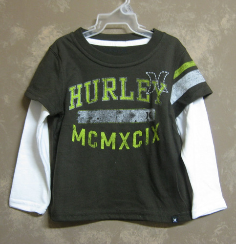 Polo Hurley Para Niño Talla 3. 