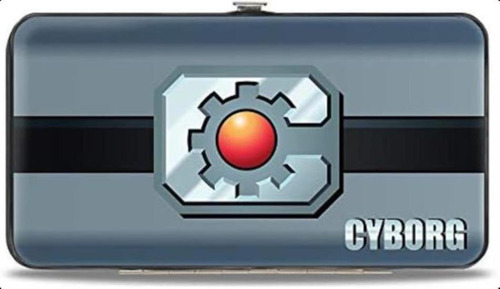 Cartera Con Bisagra Y Hebilla - Cyborg