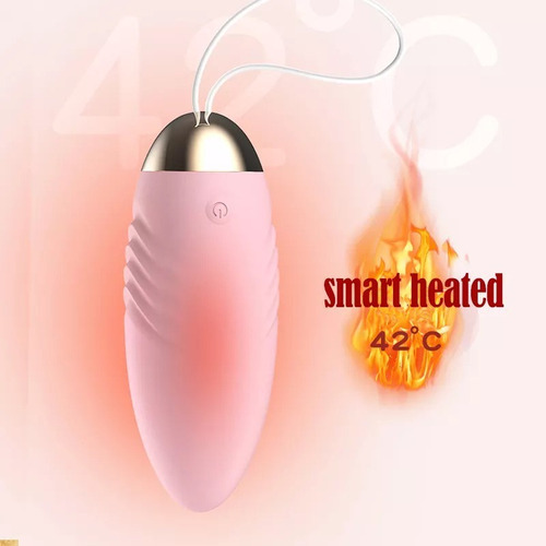 Huevo Vibrador Lilo Térmico Con Mando A Distancia Recargable Color Azul Petróleo O Rosa