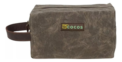 Neceser Organizador Bolso De Viaje Impermeable Mycocos Color Marrón Claro