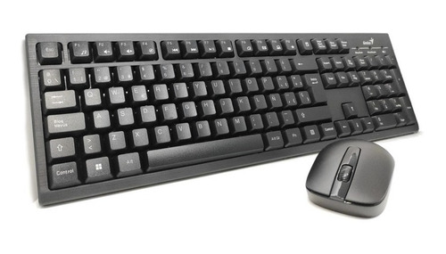 Combo Teclado Mouse Genius Km-8101 Inalambrico Negro