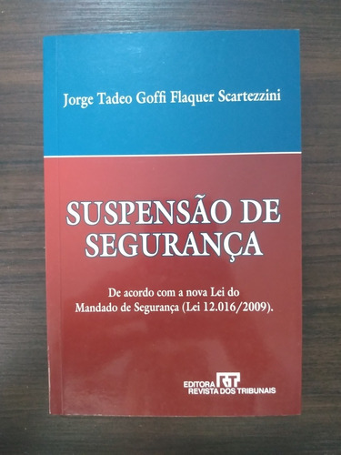 Suspensão De Segurança - Jorge Tadeo Goffi Flaquer 
