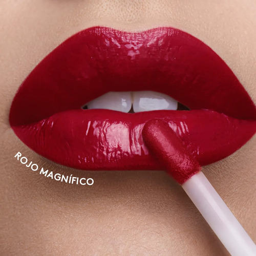 Esika - Labial Colorfix 24h Liquid Tattoo Shine Rojo Magnífico
