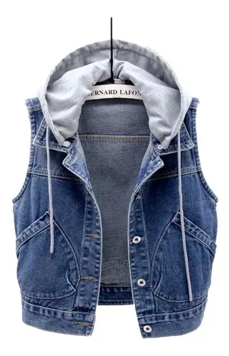 Colete jean best sale