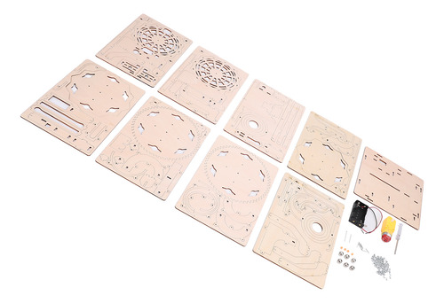 Rompecabezas De Madera 3d Para Adultos, Montaña Rusa, Barra