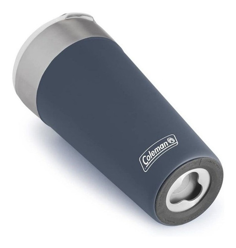 Imagem 5 de 10 de Copo Térmico De Cerveja C/abridor Azul 600ml - Coleman