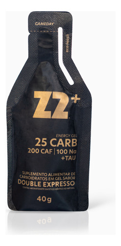 Energy Gel Z2+ (cafeina) - Double Expresso (25carb)-cx C/ 10